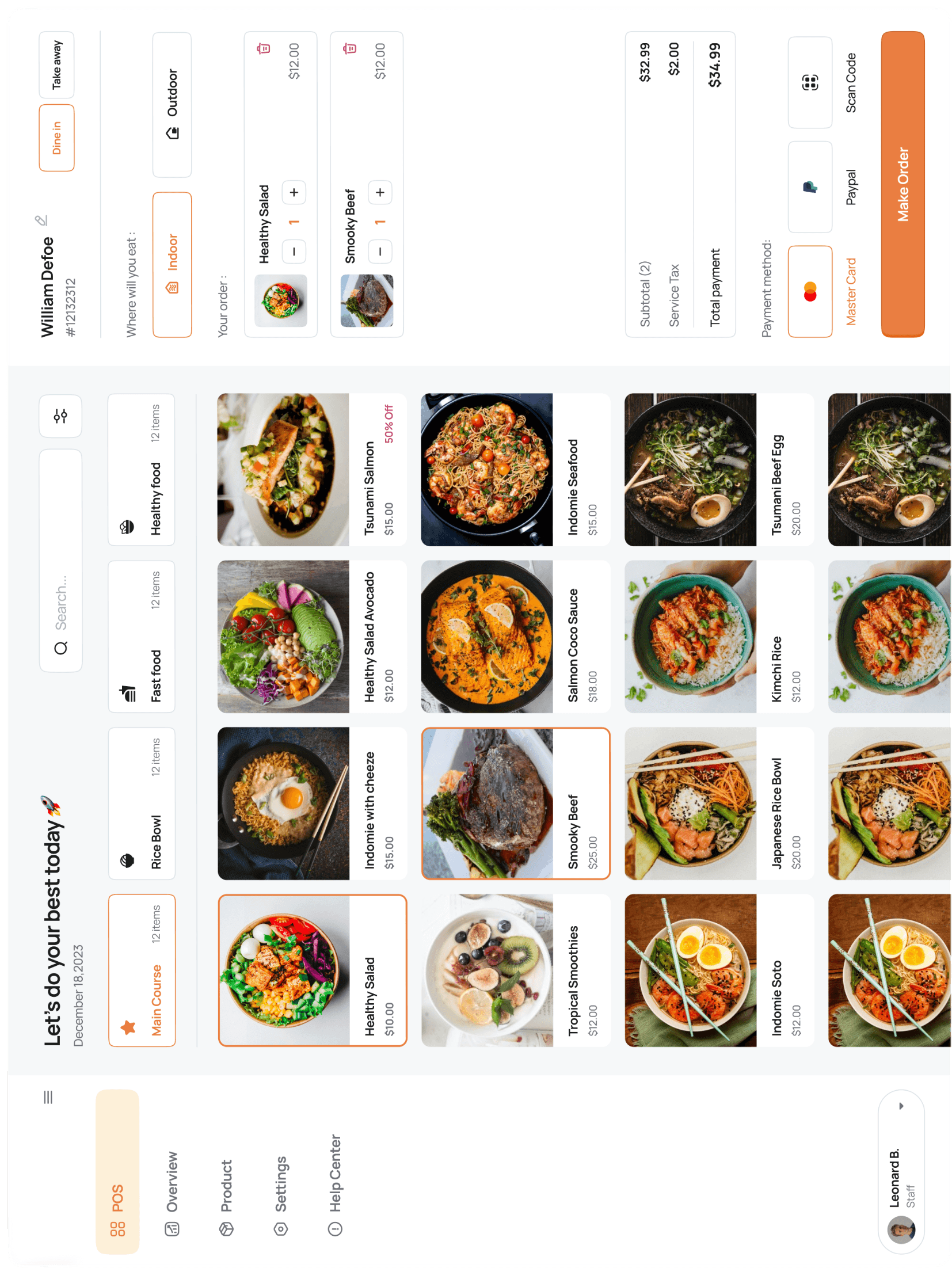 Vertex POS features