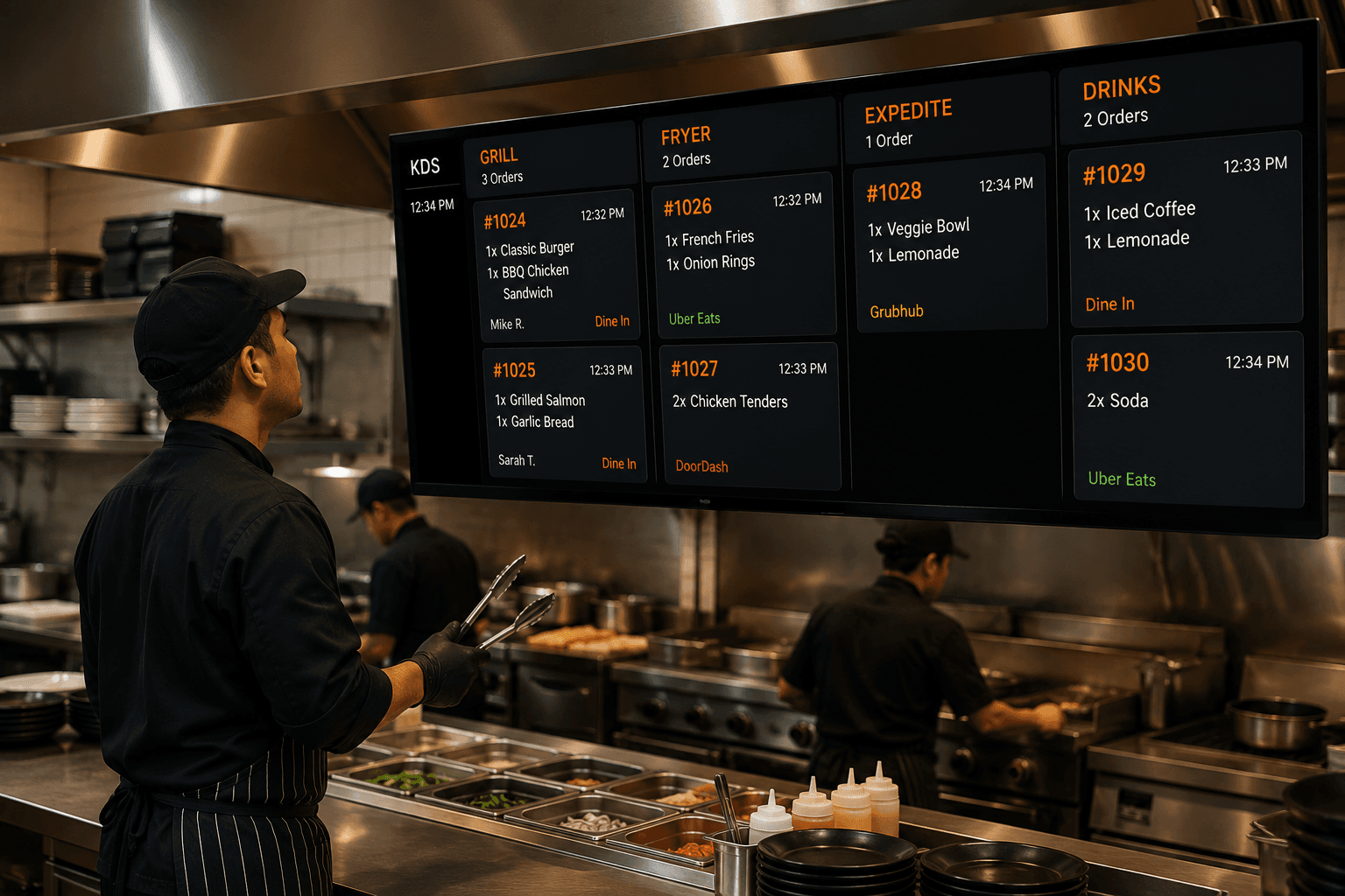 Kitchen Display (KDS)